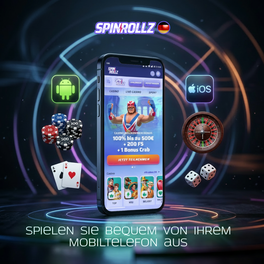 SpinRollz App Deutschland 2026: Download, Installation und Erfahrungen